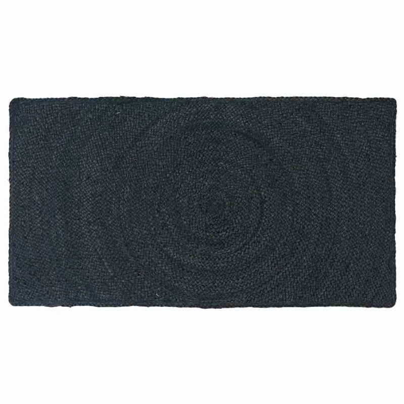 Dywany pokojowe Prostokątny Ciemnoszary 60 x 110 cm Juta