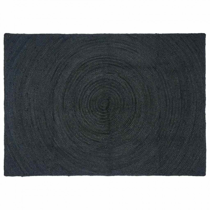 Dywany pokojowe Prostokątny Ciemnoszary 120 x 170 cm Juta