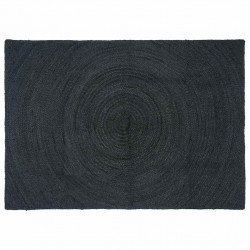 Dywany pokojowe Prostokątny Ciemnoszary 140 x 200 cm Juta