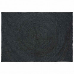 Dywany pokojowe Prostokątny Ciemnoszary 160 x 230 cm Juta