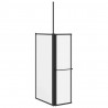 Parawan prysznicowy Biały 120 x 70 x 137 cm Aluminium