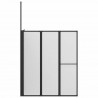 Parawan prysznicowy Biały 120 x 70 x 137 cm Aluminium