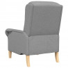 fotel Jasnoszary 76 x 94 x 102 cm tkanina