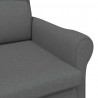 fotel ciemno szary 76 x 94 x 102 cm tkanina