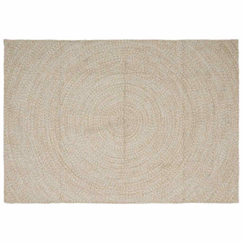 Dywany pokojowe Prostokątny Naturalne i białe 240 x 340 cm Juta