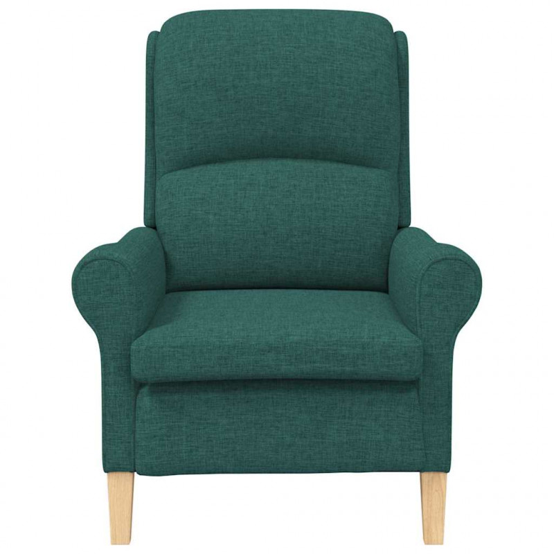 fotel Ciemnozielony 76 x 94 x 102 cm tkanina
