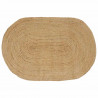 Dywany pokojowe Owalny Naturalny 100 x 152 cm Juta