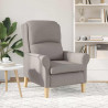 fotel Ciemnoszary 76 x 94 x 102 cm tkanina