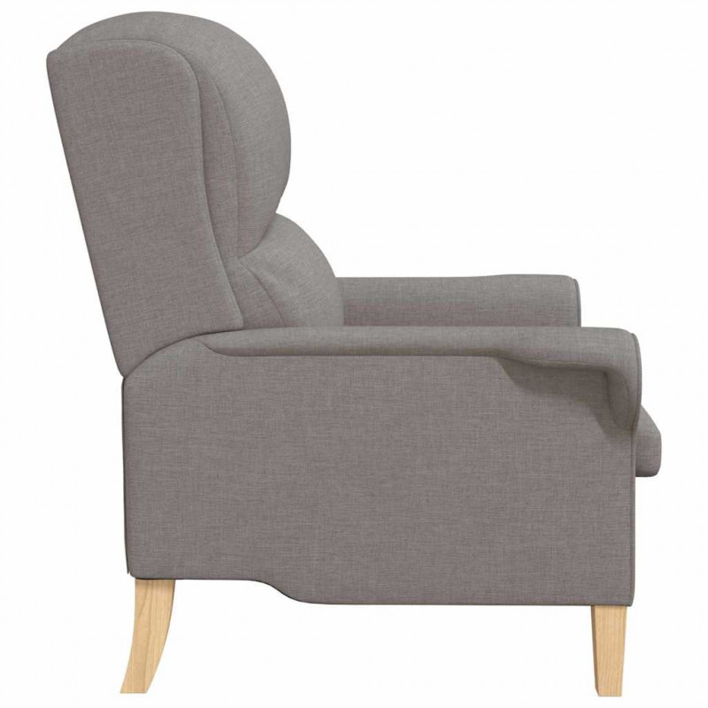 fotel Ciemnoszary 76 x 94 x 102 cm tkanina