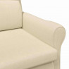 fotel Kremowy 76 x 94 x 102 cm tkanina