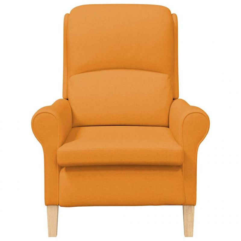 fotel Ciemny żółty 76 x 94 x 102 cm tkanina