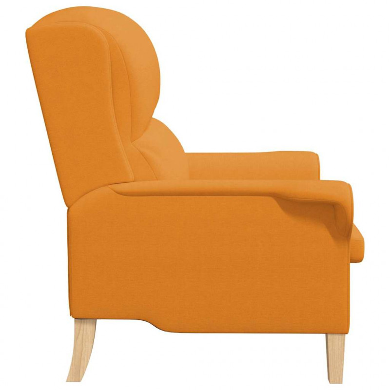 fotel Ciemny żółty 76 x 94 x 102 cm tkanina