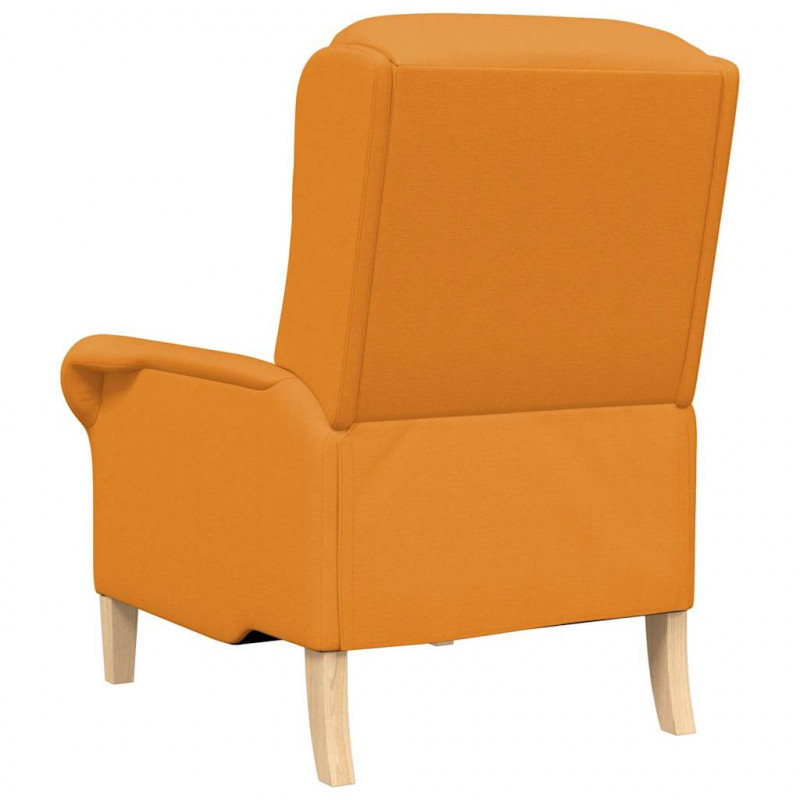 fotel Ciemny żółty 76 x 94 x 102 cm tkanina