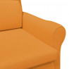 fotel Ciemny żółty 76 x 94 x 102 cm tkanina