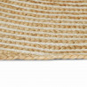 Dywan Naturalne i białe 200 x 290 cm Juta