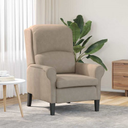 fotel Ciemnoszary 76 x 94 x 102 cm Mikrofibra