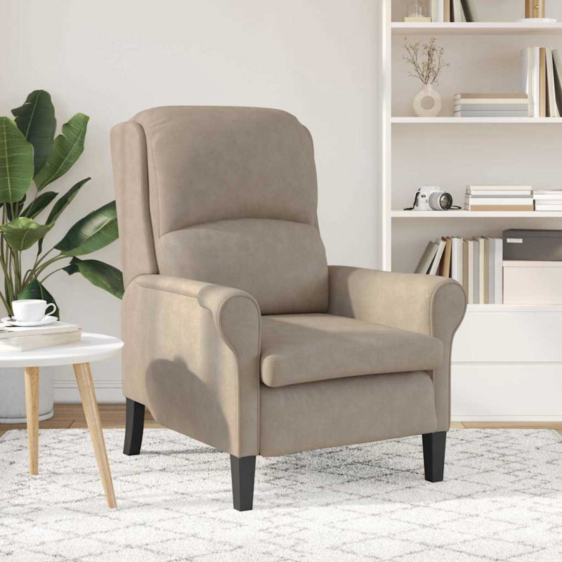 fotel Ciemnoszary 76 x 94 x 102 cm Mikrofibra