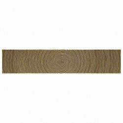Dywan Naturalny i czarny 60 x 400 cm Juta