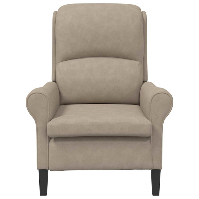 fotel Ciemnoszary 76 x 94 x 102 cm Mikrofibra