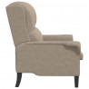 fotel Ciemnoszary 76 x 94 x 102 cm Mikrofibra