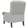 fotel Jasnoszary 76 x 94 x 102 cm Mikrofibra