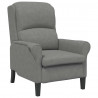 fotel ciemno szary 76 x 94 x 102 cm Mikrofibra