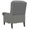 fotel ciemno szary 76 x 94 x 102 cm Mikrofibra