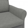 fotel ciemno szary 76 x 94 x 102 cm Mikrofibra
