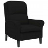 fotel Czarny 76 x 94 x 102 cm Mikrofibra