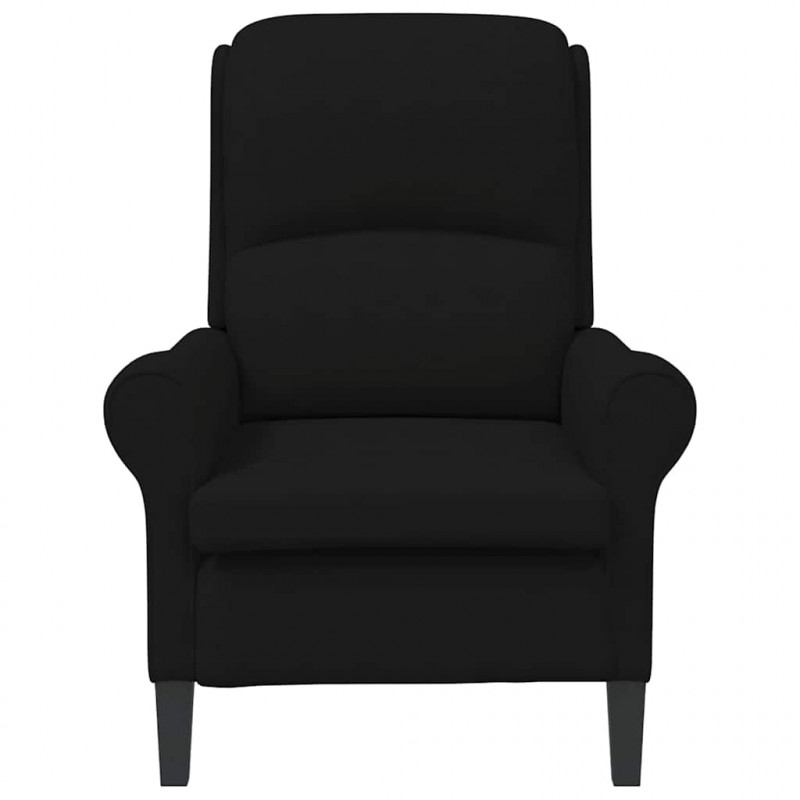 fotel Czarny 76 x 94 x 102 cm Mikrofibra