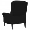 fotel Czarny 76 x 94 x 102 cm Mikrofibra