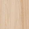 Ścienny Stojak Wiszący Naturalny 62 x 10 x 12,5 cm Lity Bukowy