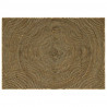 Dywan Naturalny i czarny 160 x 230 cm Juta