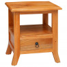 Szafka Nocna Naturalny 40 x 40 x 45,5 cm Lite drewno mahoniowe