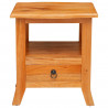 Szafka Nocna Naturalny 40 x 40 x 45,5 cm Lite drewno mahoniowe