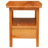 Szafka Nocna Naturalny 40 x 40 x 45,5 cm Lite drewno mahoniowe