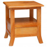 Szafka Nocna Naturalny 40 x 40 x 45,5 cm Lite drewno mahoniowe