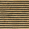 Dywan Naturalny i czarny 100 x 152 cm Juta