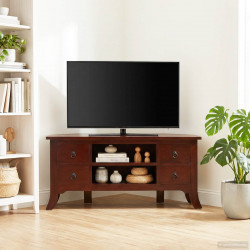 Szafka pod telewizor z szufladą Brązowy 100 x 40,5 x 46 cm