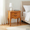 Stolik boczny Naturalny 60,5 x 30 x 61 cm Lite drewno mahoniowe