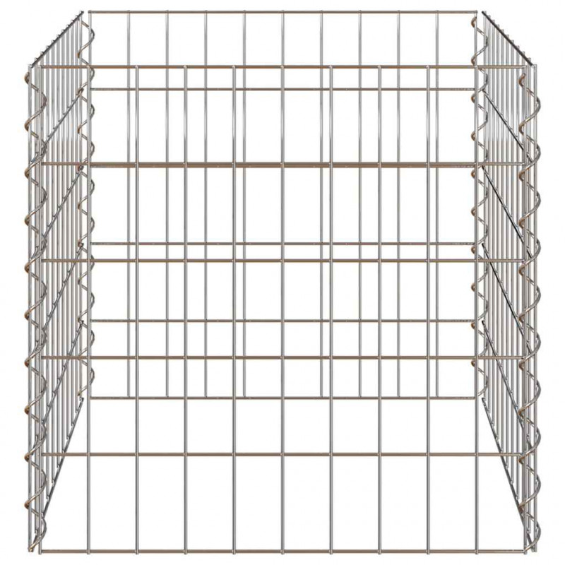 Kwadratowy komposter 50 x 50 x 50 cm Żelazo