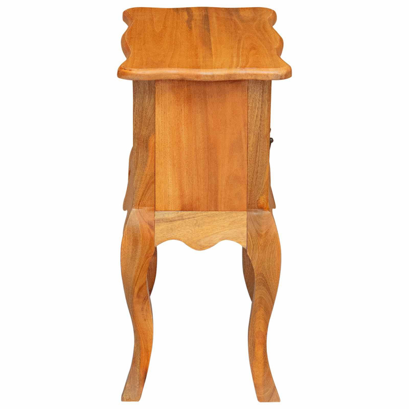 Stolik boczny Naturalny 60,5 x 30 x 61 cm Lite drewno mahoniowe