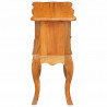 Stolik boczny Naturalny 60,5 x 30 x 61 cm Lite drewno mahoniowe