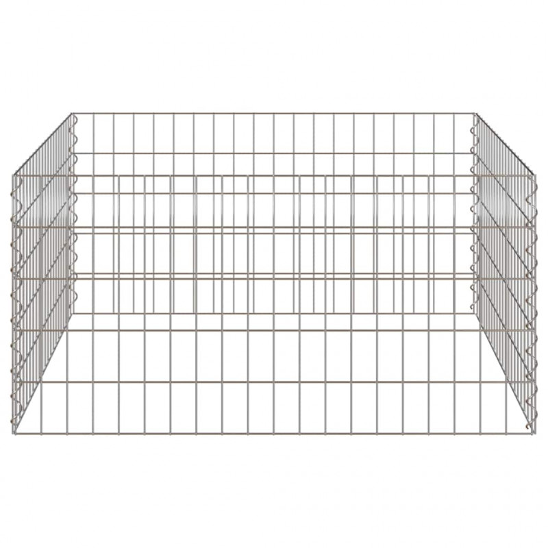 Kwadratowy komposter 100 x 100 x 50 cm Żelazo