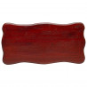 Stolik boczny Brązowy 60,5 x 30 x 61 cm Lite drewno mahoniowe