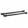 Podstawa pod pralkę 2 pcs Czarny 72 x 5 x 4,5 cm