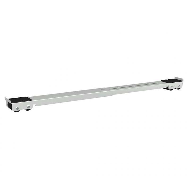 Podstawa pod pralkę 2 pcs Srebrny 72 x 5 x 4,5 cm