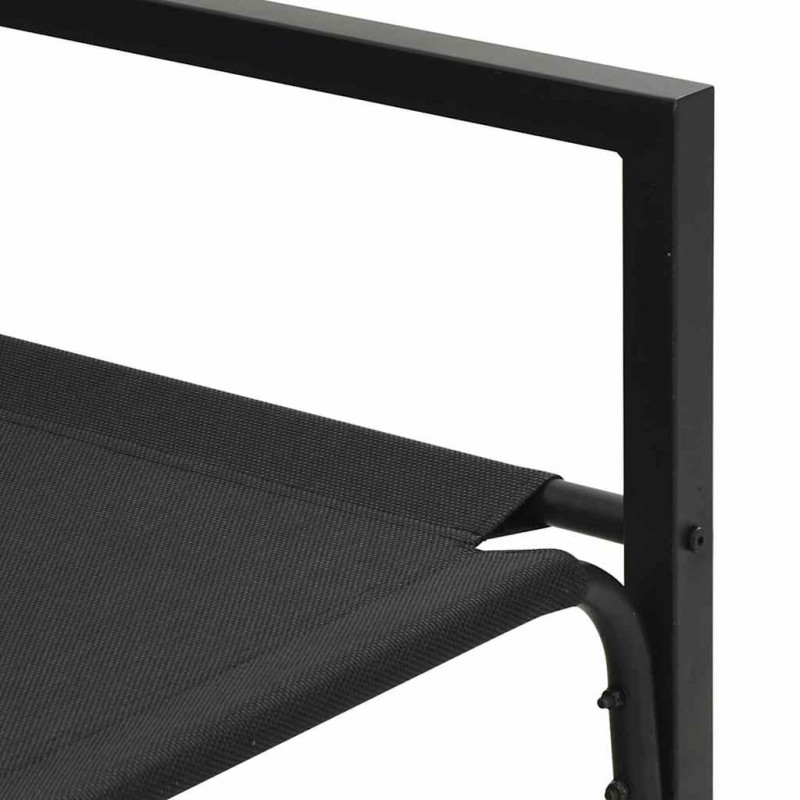 Meble ogrodowe Jasnoszary 180 x 72,5 x 71 cm Poliester