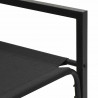 Meble ogrodowe Jasnoszary 180 x 72,5 x 71 cm Poliester