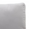 Meble ogrodowe Jasnoszary 180 x 72,5 x 71 cm Poliester